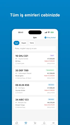 Baktam — Every work order in your pocket