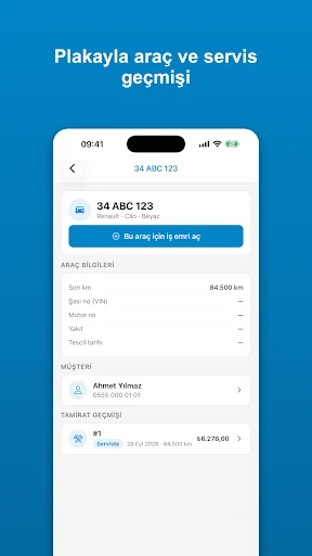 Baktam — Vehicle and service history by plate
